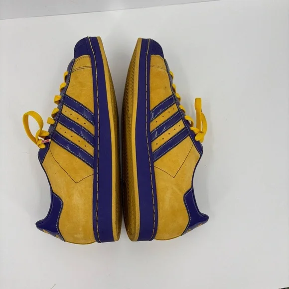 Adidas Superstar Rare 2006 NBA Los Angeles Lakers Sneakers SKU 014151 Men’s 10.5